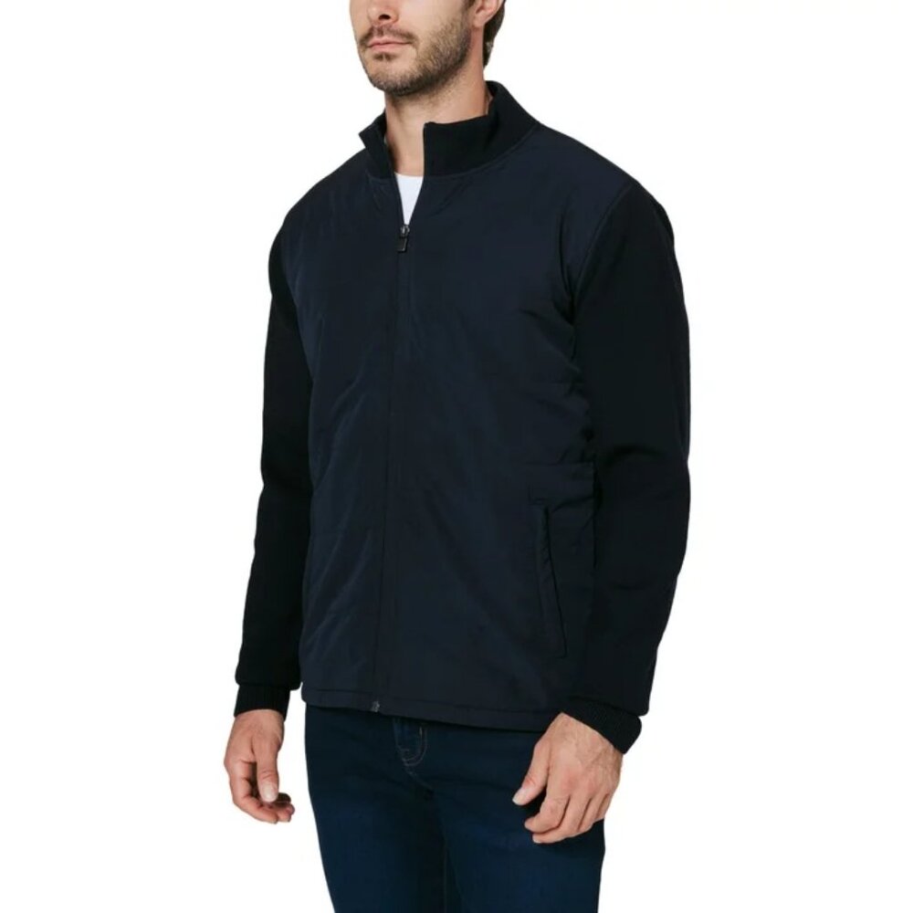 Infinity Men's Mixed Media Jacket - Picture 8 of 13